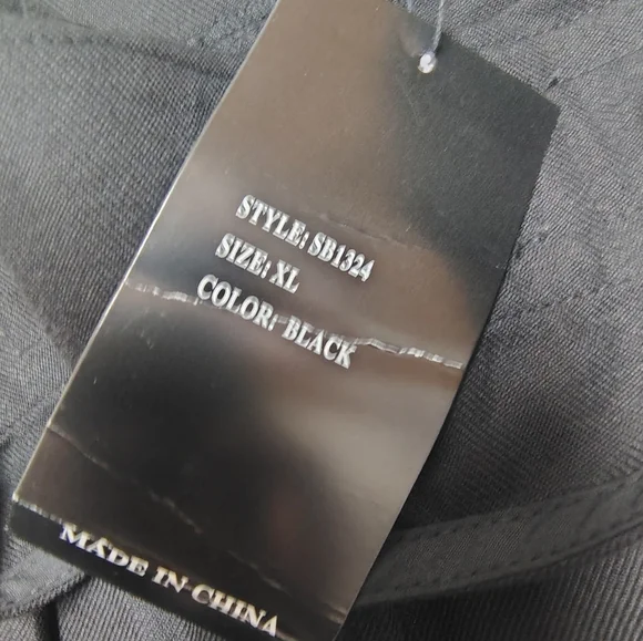 NWT Y2K Vintage Royal Bones Daang Goodman (Tripp) Black Pleated Skirt Women's XL - Picture 6 of 14